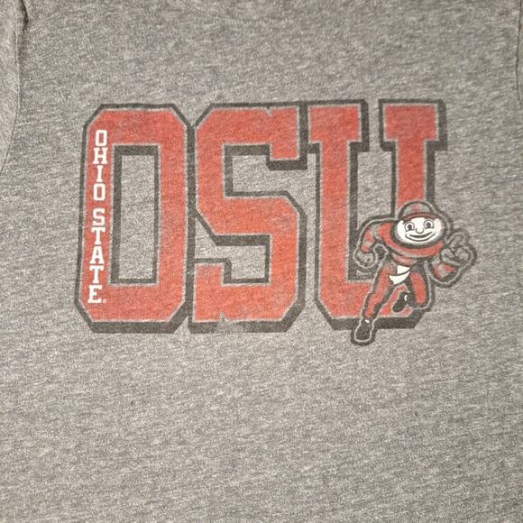Vintage Ohio State Buckeyes Lightweight T-Shirt Size Medium Gray - Picture 2 of 6